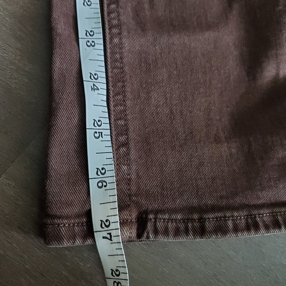 Paige Brown Hoxton Slim Jeans Pant Size 25 - Picture 14 of 14